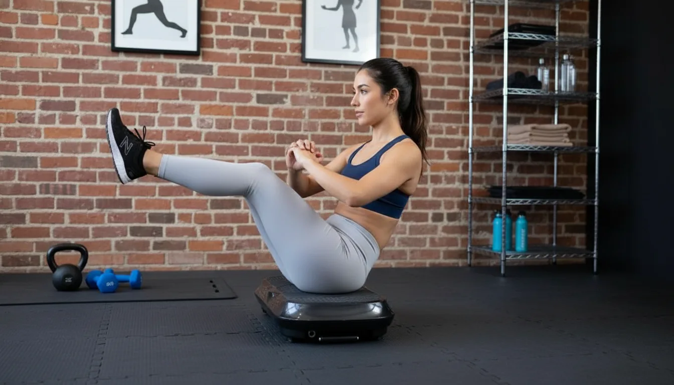 Vibration Plate Exercise Machine