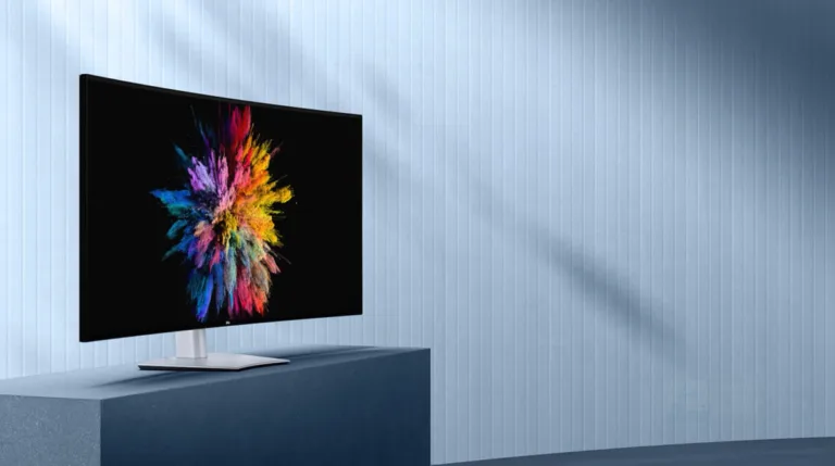 Dell's new 52-inch 6K ultrawide monitor. (Dell)