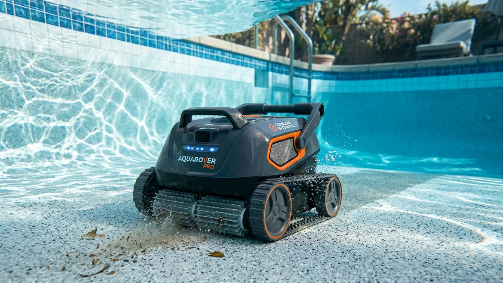 automatic robotic pool cleaner